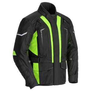 3-Layer Jacket Black & Green