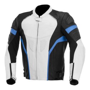 Men’s Leather Motorcycle Racing Jacket