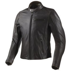 Genuine Leather Motorcycle Jacket Dark Brown